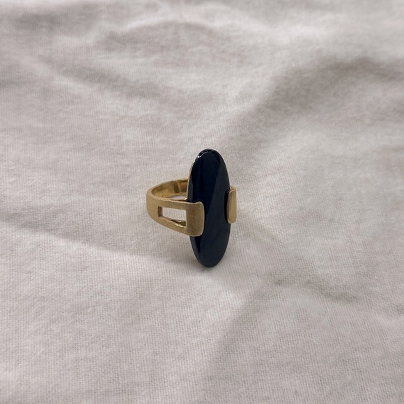 Black onyx ring - Picture 1 of 4